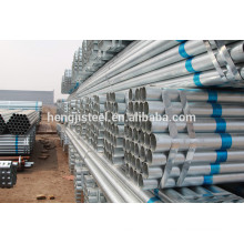 Factory GI Round ss400 galvanized steel pipe for hot sale